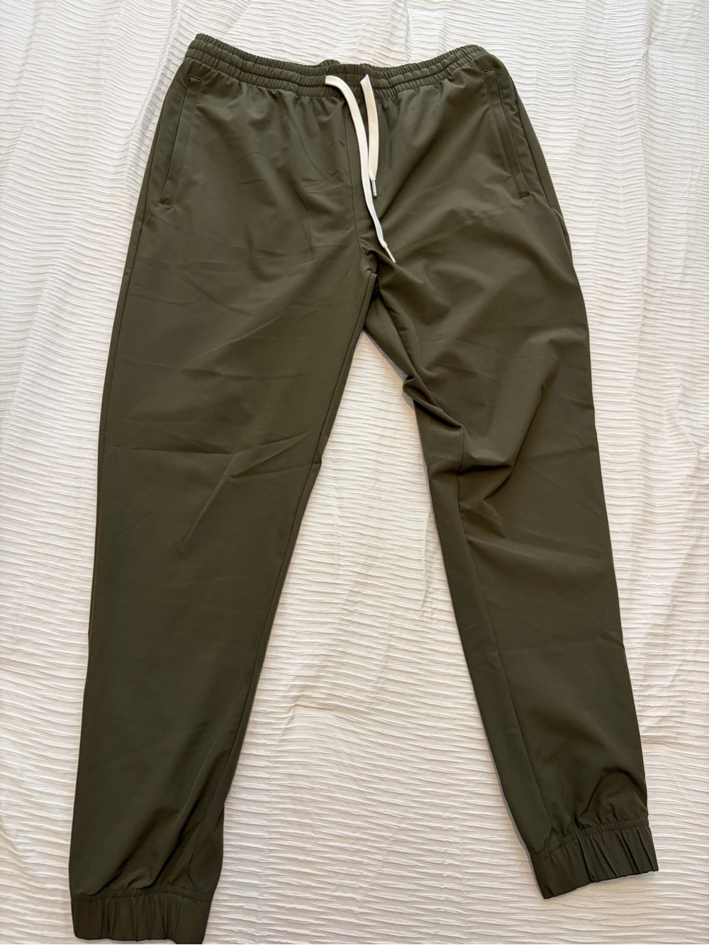 Cove Olive Green Drawstring Jogger Pants Size L 32 X 30 - Hardly Worn